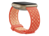 Fitbit Versa 3/Sense Accessory Sport Band, Melon/Rose - Vasak nurk